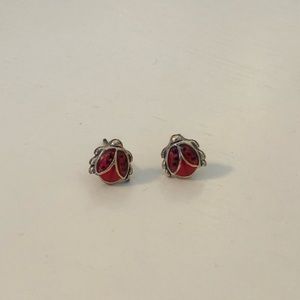 Brighton Lucky Ladybug Earrings